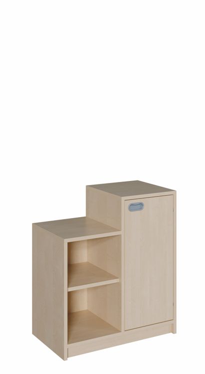 SideStep Schrank 60/80 cm, Regal/Tür 